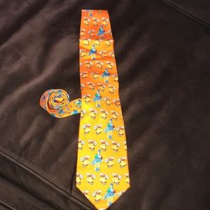 Gianni Versace Couture Silk Multicolor Tie
